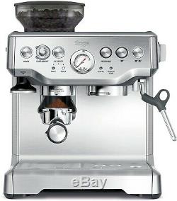 SAGE Barista Express BES875UK Bean to Cup Coffee Machine Silver