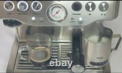 SAGE Barista Express Bean to Cup Coffee Machine -BES875UK Silver