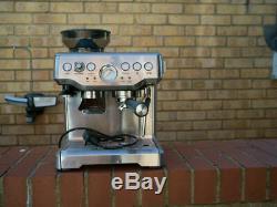 SAGE The Barista Express 1850W Espresso Coffee Machine Cups, Beans