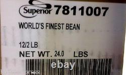 SUPERIOR WORLDS FINEST ESSENTIALS CLASSIC COFFEE BEAN 12/2LB BAGs 11007-12