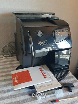 Saeco Magic DeLuxe Espresso Cappuccino Coffee Machine with Manual & Extras