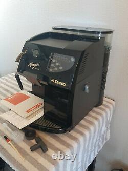 Saeco Magic DeLuxe Espresso Cappuccino Coffee Machine with Manual & Extras