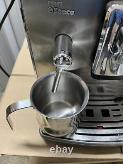 Saeco Xelsis Super Automatic Espresso Machine withMilk Carafe Nice! AS IS