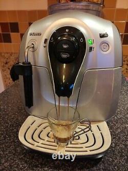 Saeco Xsmall Plus Super Automatic Espresso coffee Machine bean to cup