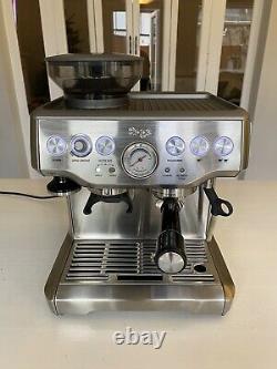 Sage Barista Express BES875UK Bean to Cup Coffee Machine Great Condition 434