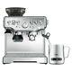 Sage Barista Express Bean To Cup Espresso Coffee Machine, Stainless Steel Silver
