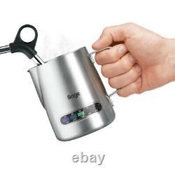 Sage Barista Express Bean to Cup Coffee Machine With Milk Jug BES875UK, Silver