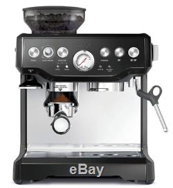 Sage Barista Express Bean-to-Cup Coffee Machine with Milk Jug, Black Truffle