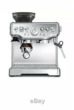 Sage Barista Express Bean to Cup Espresso Coffee Machine, Stainless Steel