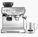 Sage Barista Express Stainless Steel Bean To Cup Coffee Machine (bes875uk) + Jug