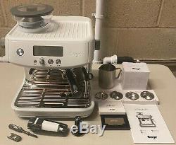 Sage Barista Pro Bean-to-Cup Coffee Machine with Milk Jug, Sea Salt E
