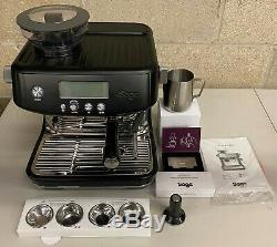 Sage Barista Pro Bean-to-Cup Coffee Machine with Milk Jug, Truffle Black AN