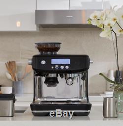 Sage Barista Pro Bean-to-Cup Coffee Machine with Milk Jug, Truffle Black D
