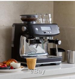 Sage Barista Pro Bean-to-Cup Coffee Machine with Milk Jug, Truffle Black D