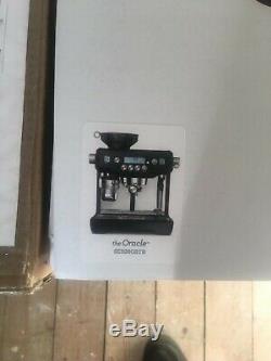 Sage Oracle Bean To Cup Coffee Machine. Black. Immaculate Condition