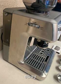 Sage The Barista Express BES875UK Bean to Cup Coffee Machine, Silver E2