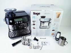 Sage The Barista Pro SES878BTR Bean to Cup Coffee Machine BLACK TRUFFLE