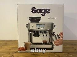 Sage the Barista Pro Bean to Cup Espresso Coffee Machine Black Ex Display
