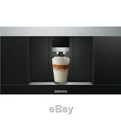 Siemens CT636LES6 iQ700 Wifi Connected Built In Bean to Cup Coffee Mac CT636LES6