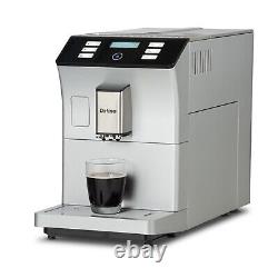 Silver Dafino-206 Espresso & Coffee Machine Bean&Powder Dual Use Super Automatic
