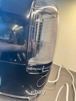 Smeg 50's Style Espresso Machine Integrated Coffee Grinder in Black
