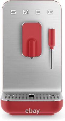 Smeg BCC02RDMUK Bean to Cup in Matte Red, Box Damage Return, Dented/Scratched