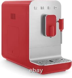 Smeg BCC02RDMUK Bean to Cup in Matte Red, Box Damage Return, Dented/Scratched