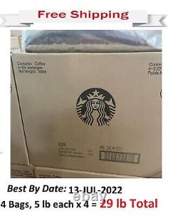 Starbucks Kenya Blend Medium Roast Whole Bean Coffee 20 lb. Best By 14-JUL-2022