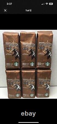 Starbucks Organic Yukon Blend 1 Pound Bags, CASE OF 6, Medium, Whole, OCT/2021