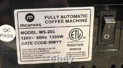 WS-201 Super Fully Automatic Espresso Coffee Machine With Built In Bean Grinder