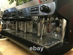 Wega Polaris 3 Group High Cup Black Espresso Coffee Machine Restaurant Cafe Bean