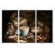Western Art Wall Picture Modern Home Decor Coffee Cup And Bean Hd Print Painting
