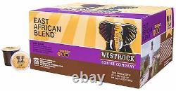 Westrock Coffee Co East African Blend Coffee 80 to 320 Keurig K cups FREE SHIP