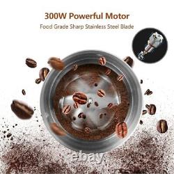 Wet & Dry Double Cups 2-in-1 Electric Spices & Coffee Bean Grinder Miller Blades