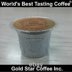 World's Best Keurig K-Cup Combo Jamaica Blue Mountain & Hawaii Kona Coffee