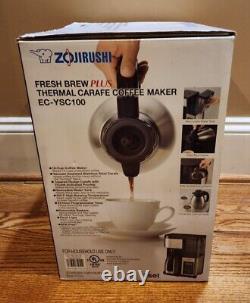 Zojirushi EC-YSC100 Fresh Brew Plus Coffee Maker 10 Cup Stainless Steel Thermal